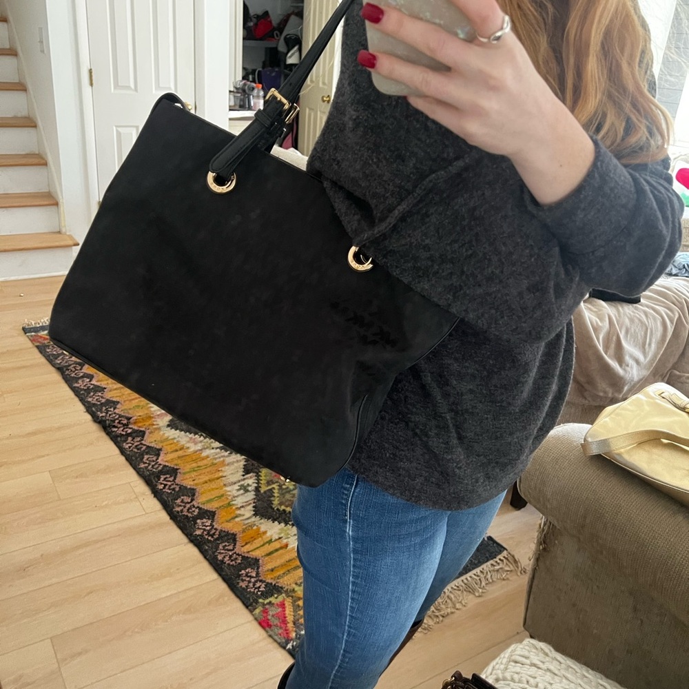 Michael kors black tote purse - Picture 5 of 6